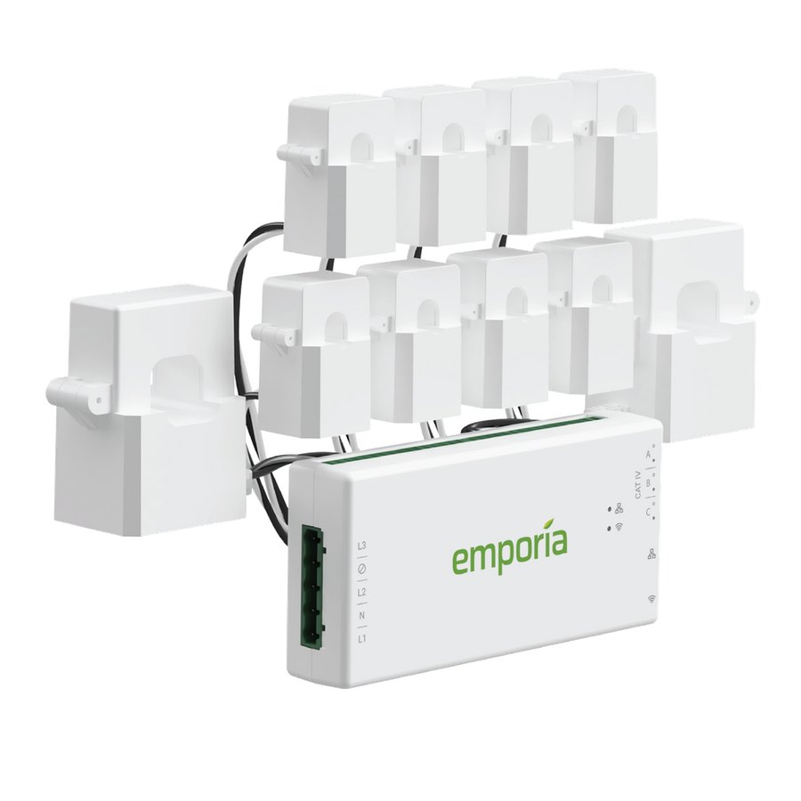 Sensor Emporia Vue 3 con sus pinzas
